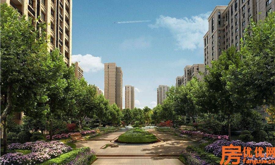 永清融创城实景图