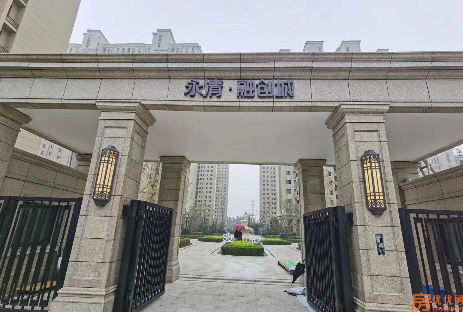 永清融创城实景图