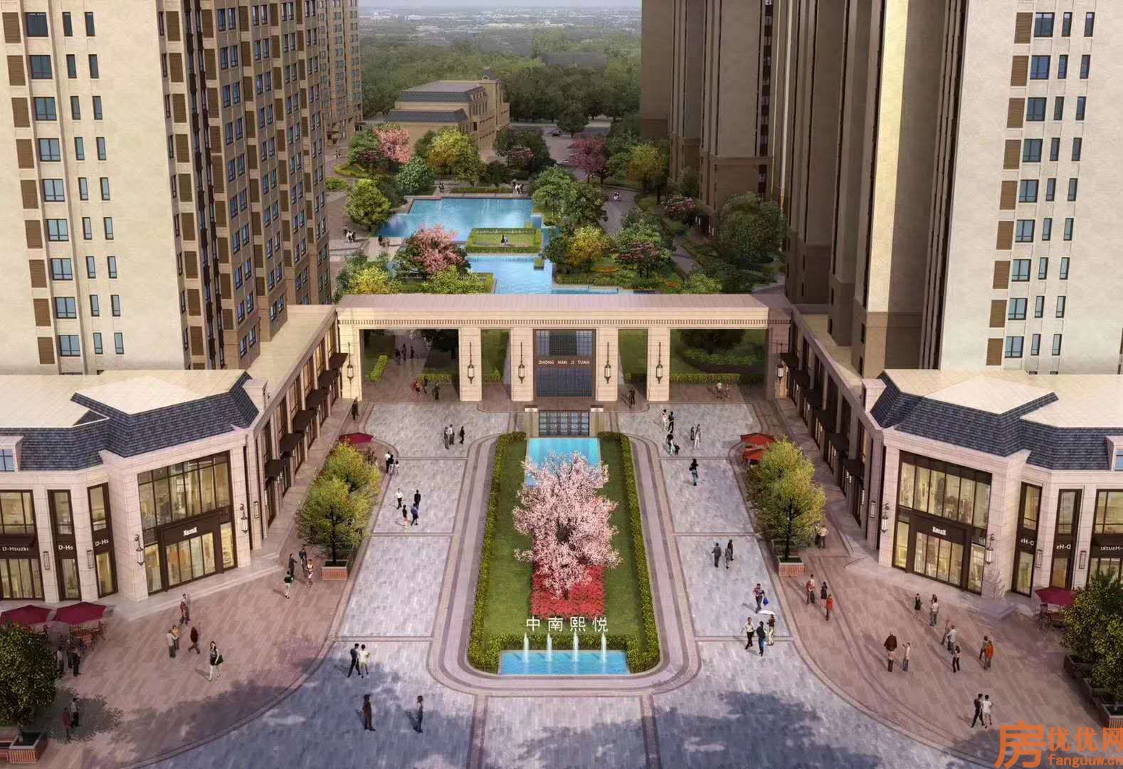 中南熙悦效果图