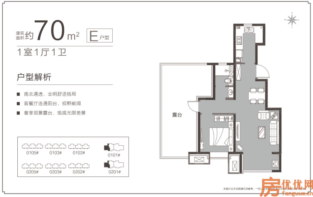 1室1厅1卫