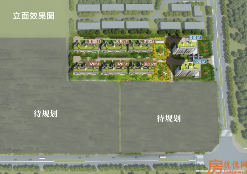 霸州孔雀城·柏园效果图