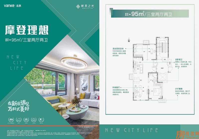 建筑面积95