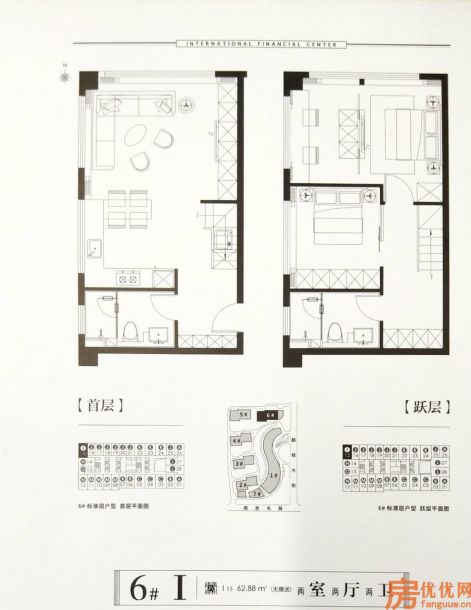 建筑面积62.88