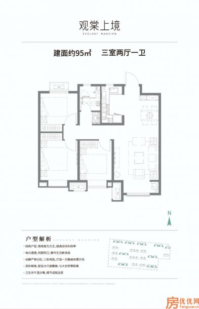建筑面积95