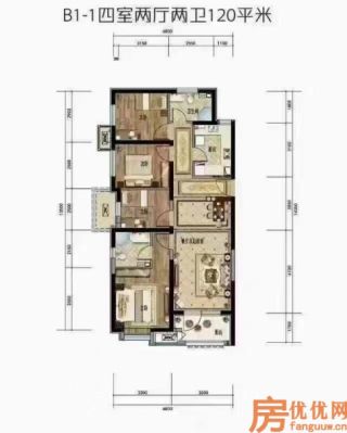建面120