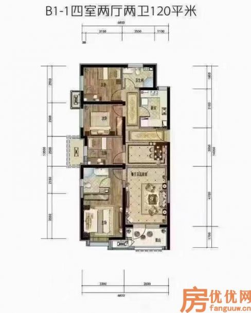 建筑面积120