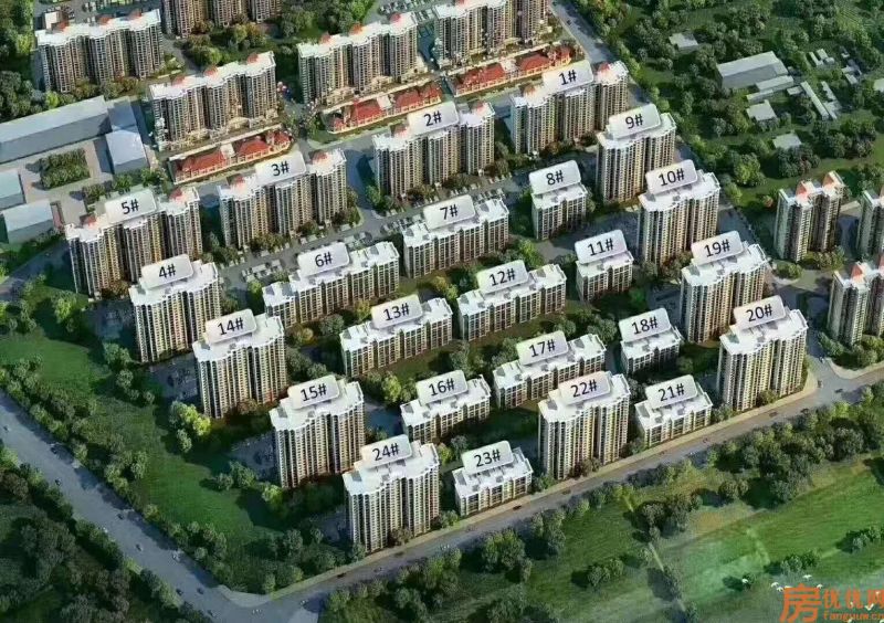 永清国瑞生态城效果图名仕苑小区实景图