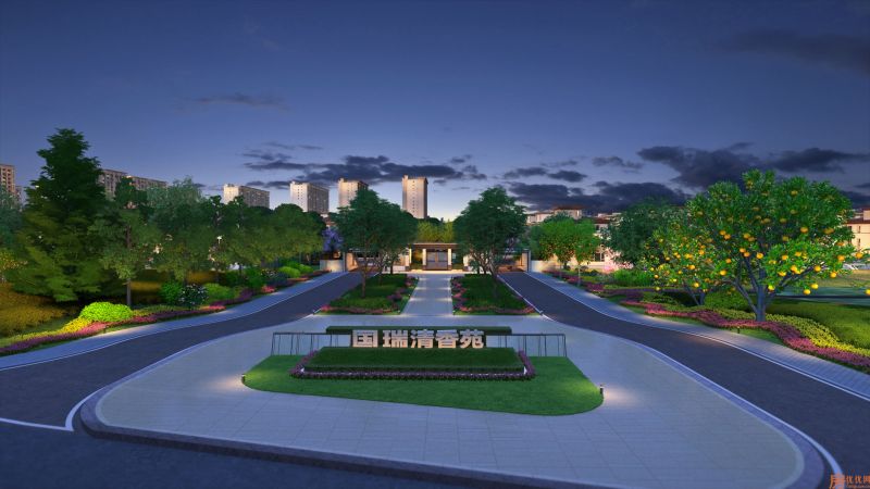 永清国瑞生态城效果图