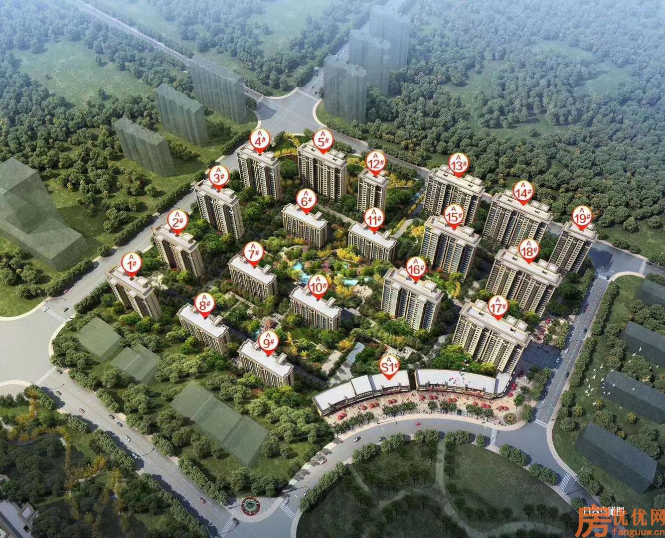 永清荣盛-花语馨苑-紫竹苑效果图