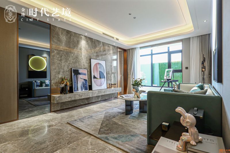 金地时代艺境样板间