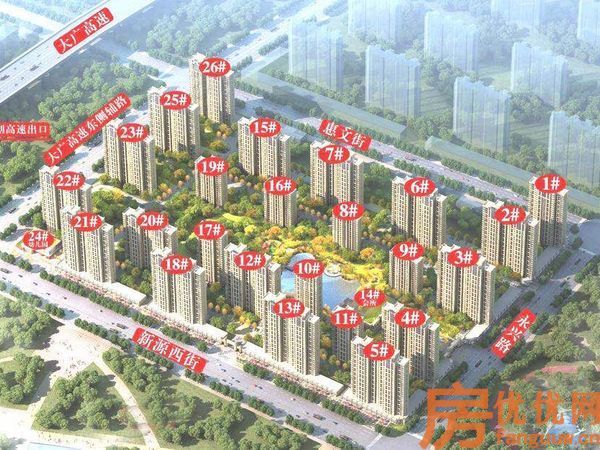建投御湖园 规划图