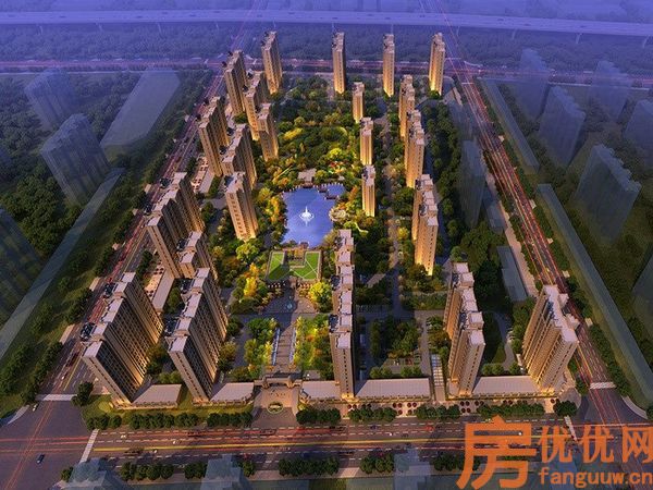 建投御湖园 效果图