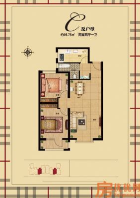建面95.75