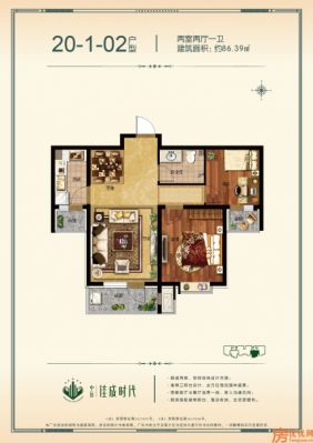 建面86.39