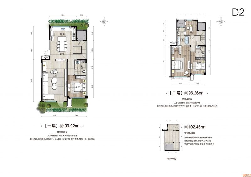 建面196.15