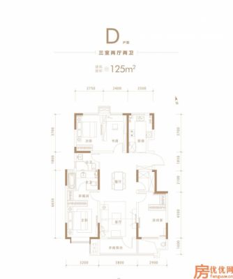 建面125